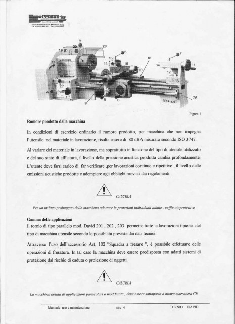 Manuale Tornio Ceriani - AirgunsItaly